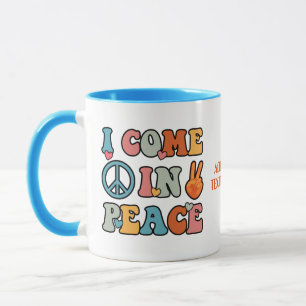 I Come In Peace Valentines Couples Mug