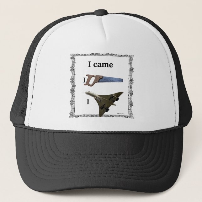 I Concorde Trucker Hat (Front)