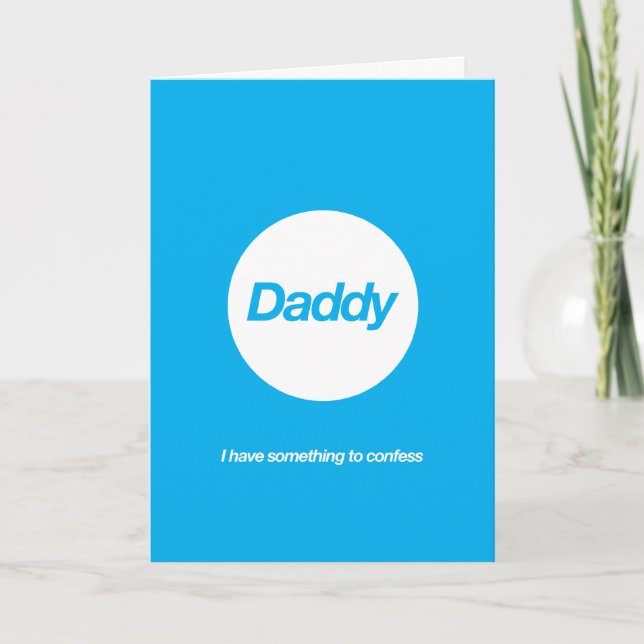 I Confess Card (Front)