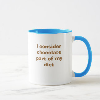 I consider chocolate part of my diet mug