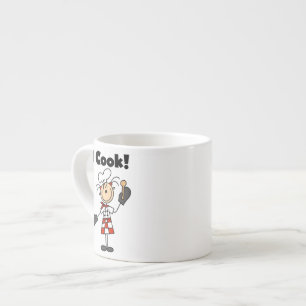 I Cook - Female Chef Espresso Cup