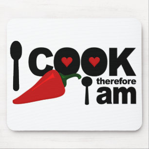 I Cook mousepad