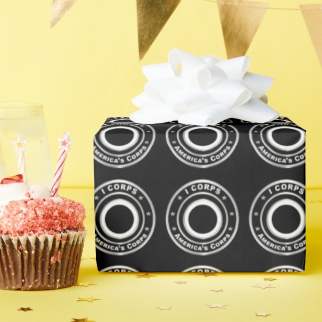 I Corps “America’s Corps” Wrapping Paper (Birthday Party)