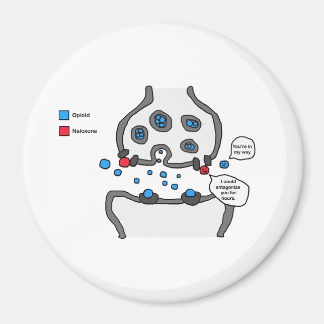 I could antagonise you magnet (Front)