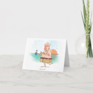 I could get used to this! Note Card