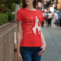 I Could Give Up Shopping But... Print T-shirt (v2)