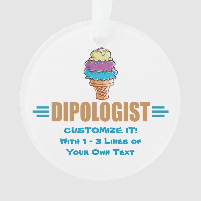 I Cream Parlour Ornament (Front)