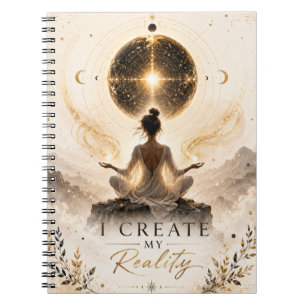 I Create My Reality – Inspirational Notebook