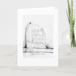 I create my story. Card