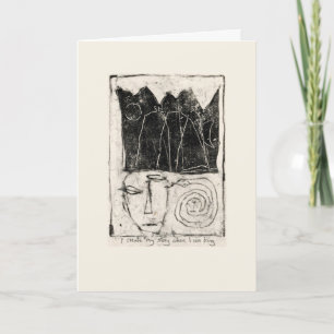 I create my story where I am king. Card