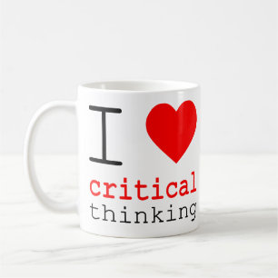 I ❤️ Critical Thinking v2 Coffee Mug