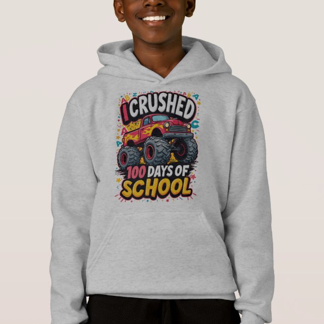 I Crushed 100 Days of School  (Front)