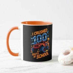 I crushed 100 days of school mug