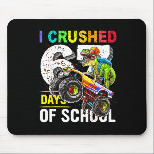 I Crushed 67 Days Of School Funny Six Seven Meme B Mouse Mat