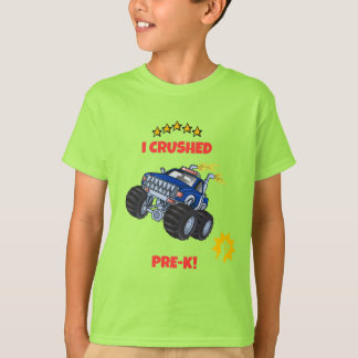 I Crushed Pre-K Graduation Shirt for Boys – 2025