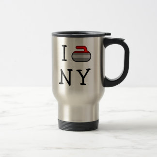 I Curl NY ~ Ardsley Travel Mug