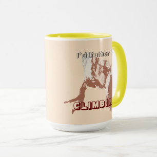 I’d Rather Be Climbing Mug