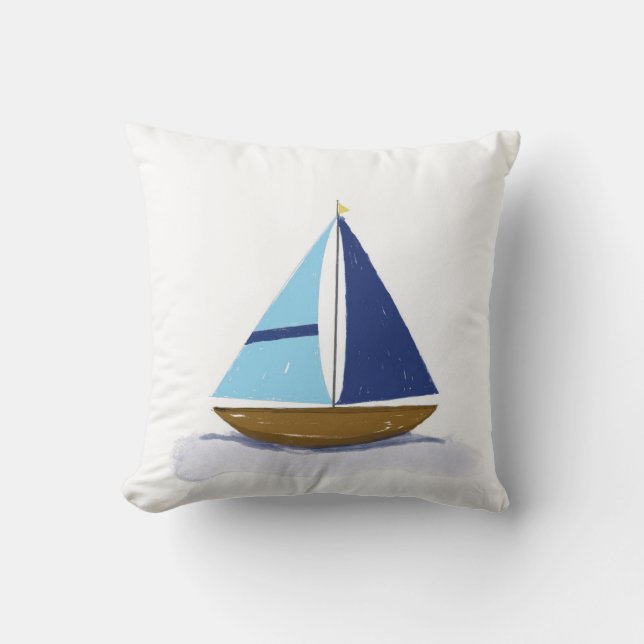 I’d Rather Be Sailing Cushion (Front)
