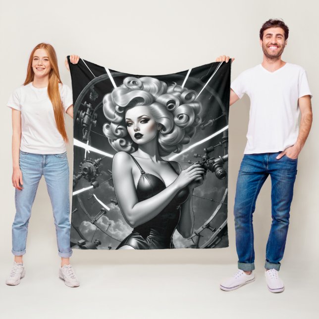 I Dabble In Mechanical Engineering by Xzendor7 Fleece Blanket (In Situ)