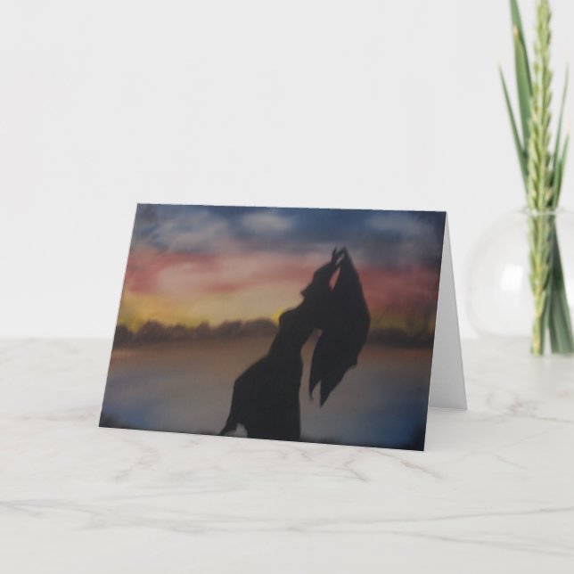 "I Dance" Greeting Card (Front)