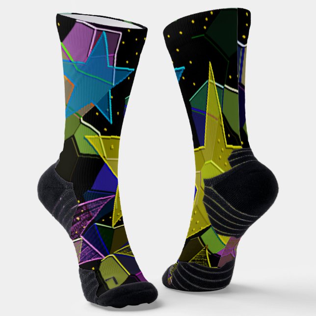 "I Dare You to Wear" Athletic Crew Socks (Angled)