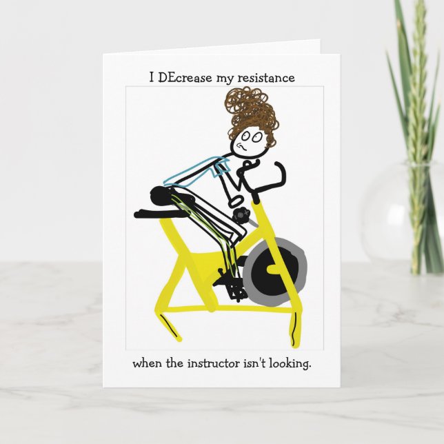 I DEcrease my resistance note cards (Front)