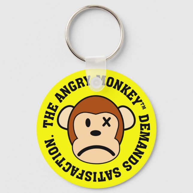 I demand satisfaction key ring (Front)