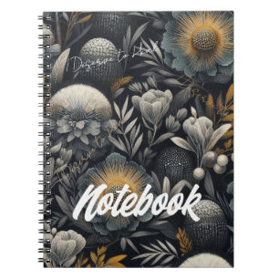  I Deserve to Heal – Moody Botanical Design  Notebook