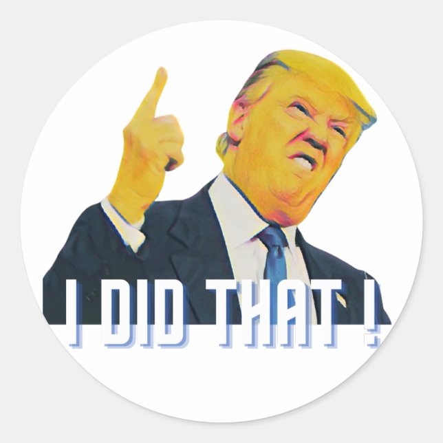 I DID THAT Sticker Sheet (Front)