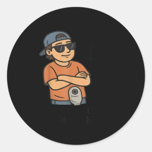 I Didnt Choose The Bag Life The Bag Life Chose Me  Classic Round Sticker