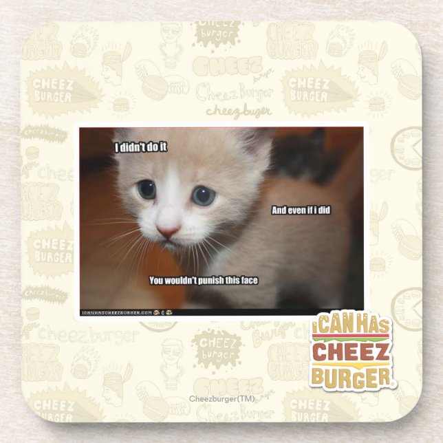 I didn't do it. coaster (Front)