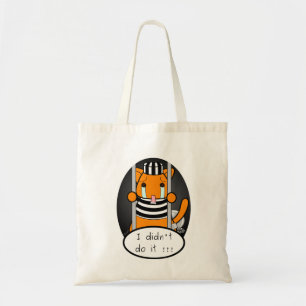 I didn't do it! tote bag