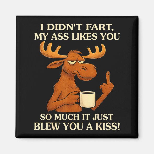 I Didn't Fart My Likes You So Much It Just Blew Yo Magnet (Front)