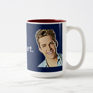 "I didn't know you were smart" Funny Rich Kids Say Two-Tone Coffee Mug
