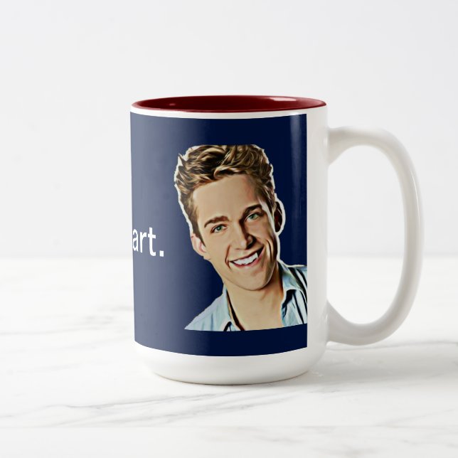 "I didn't know you were smart" Funny Rich Kids Say Two-Tone Coffee Mug (Right)