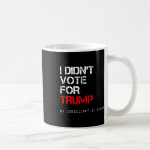 I Didnt Vote For Trump Anti Gop Not My President Coffee Mug