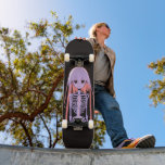 I die without anime skateboard<br><div class="desc">Kanji literally says "I die without anime" in Japanese.</div>