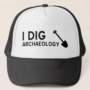 I Dig Archaeology Trucker Hat