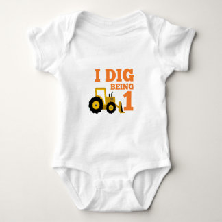 I Dig Being 1 Baby Bodysuit