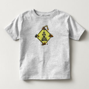 i dig being the little Brother Toddler T-Shirt
