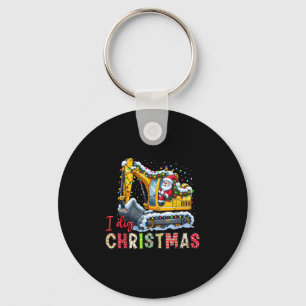 I Dig Christmas Backcute Ss Cute Ss Loader Santa’s Key Ring