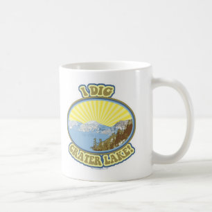 I Dig Crater Lake Great Park Design Coffee Mug