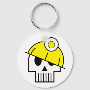 I Dig Dead People Keychain