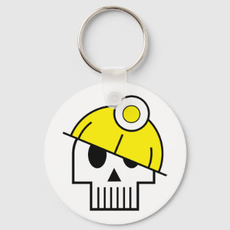 I Dig Dead People Keychain