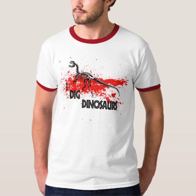 i dig Dinosaurs T-Shirt (Front)