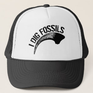 I DIG FOSSILS Claw Trucker Hat
