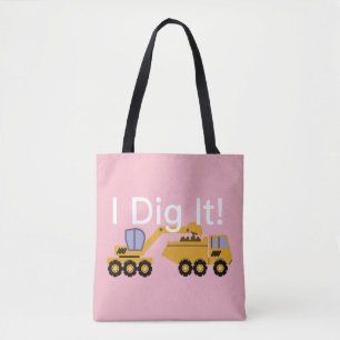 I Dig It Design - Custom All-Over-Print Tote Bag