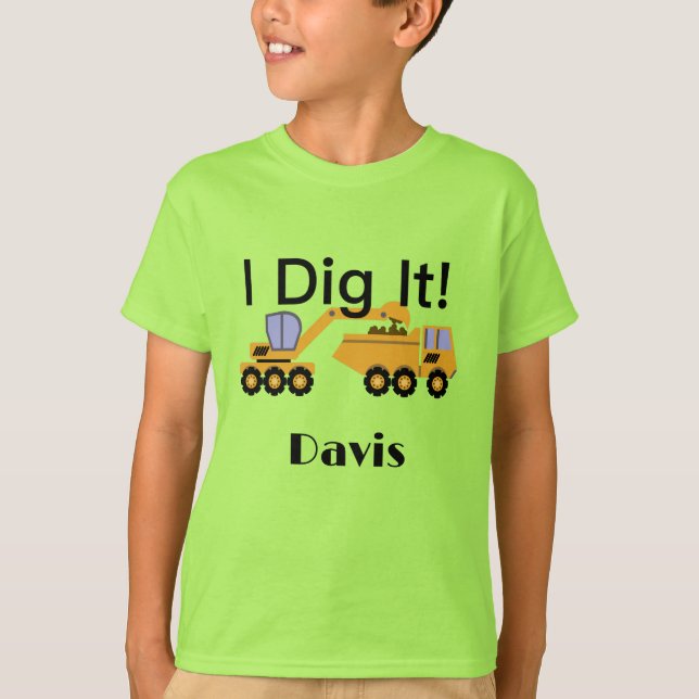 I Dig It Design - Kids' Basic T-Shirt (Front)