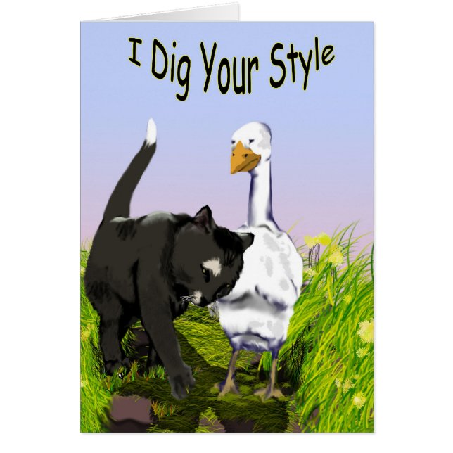 I Dig You Card (Front)