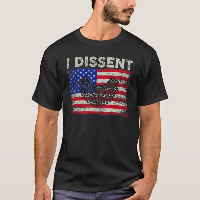 I Dissent Feminist Pro Choice Reproductive Women's T-Shirt (Front)